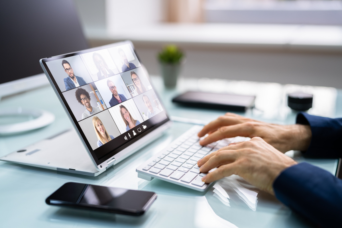 Video Conference via Laptop